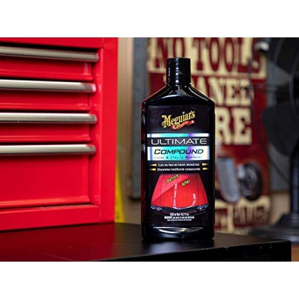 Meguiar's Ultimate Compound - Oxidation, Swirl Marks, Water Spots and Scratches Remover - G17216C - Image 9