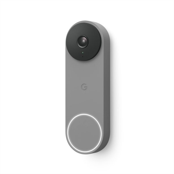 Google Nest Doorbell (Wired, 2nd Gen) - Wired Video Doorbell Camera - Doorbell Security Camera - Ash (G28DR) - Image 1