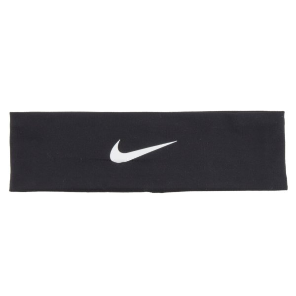 Nike Dri-Fit Head Tie 2.0 Headbands, White/Black, One Size, Black/White, One Size - Image 1