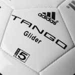 adidas Men's Tango Glider Soccer Ball, White/Black, 5 - Image 3