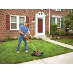 BLACK+DECKER Cordless Lawn Mower, String Trimmer, Edger, 3-in-1 (MTC220) - Image 3