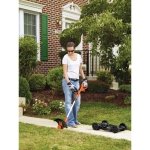 BLACK+DECKER Cordless Lawn Mower, String Trimmer, Edger, 3-in-1 (MTC220) - Image 4