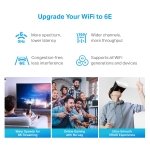 TP-Link Deco AXE5400 Tri-Band WiFi 6E Mesh System(Deco XE75 Pro) - 2.5G WAN/LAN Port, Covers up to 7200 Sq.Ft, Replaces WiFi Router and Extender, AI-Driven Mesh, New 6GHz Band, 3-Pack - Image 6