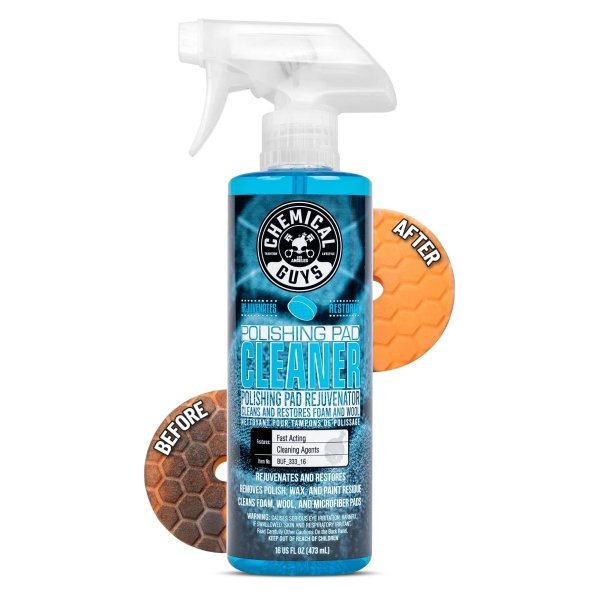 Chemical Guys BUF_333_16 Foam and Wool Polishing Pad Cleaner, Citrus-Based, 16 fl oz - Image 2
