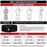 RDX Powerlifting Belt for Weight Lifting - Approved By IPL and USPA Lever Buckle Gym Training Belt 10mm Thick 4 inches Lumbar Back Support - Great for Strongman, Bodybuilding, Deadlifts & Squat - Image 9