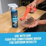 Chemical Guys BUF_333_16 Foam and Wool Polishing Pad Cleaner, Citrus-Based, 16 fl oz - Image 3