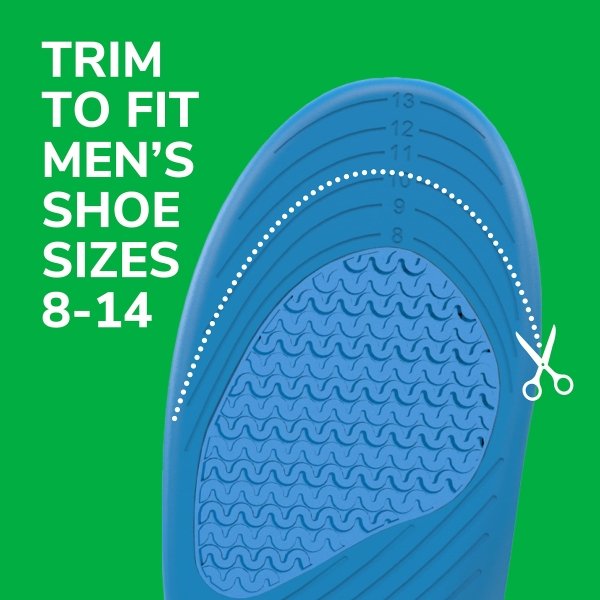 Dr. Scholl's® All-Purpose Sport & Fitness Comfort Insoles, Men's, 1 Pair, Trim to Fit - Image 2