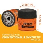 Fram PH3614 Extra Guard Passenger Car Spin-On Oil Filter, Pack of 1 - Image 2