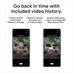 Google Nest Doorbell (Wired, 2nd Gen) - Wired Video Doorbell Camera - Doorbell Security Camera - Ash (G28DR) - Image 3
