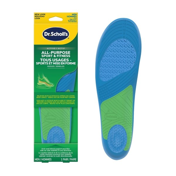 Dr. Scholl's® All-Purpose Sport & Fitness Comfort Insoles, Men's, 1 Pair, Trim to Fit - Image 1