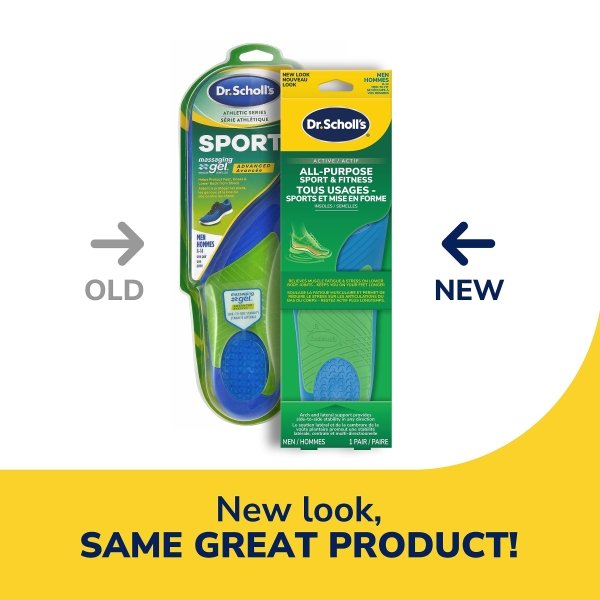 Dr. Scholl's® All-Purpose Sport & Fitness Comfort Insoles, Men's, 1 Pair, Trim to Fit - Image 6